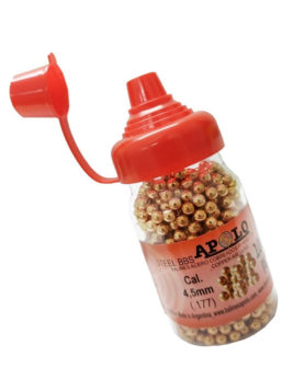 Balines Apolo 4.5mm BBS Coppered Steel cobreado