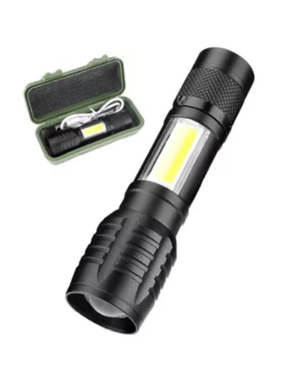 Linterna mini en caja verde - Gutierrez Pesca y Camping
