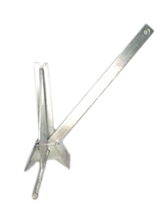 Ancla Danforth 4 Kg. galvanizada - Imagen 2
