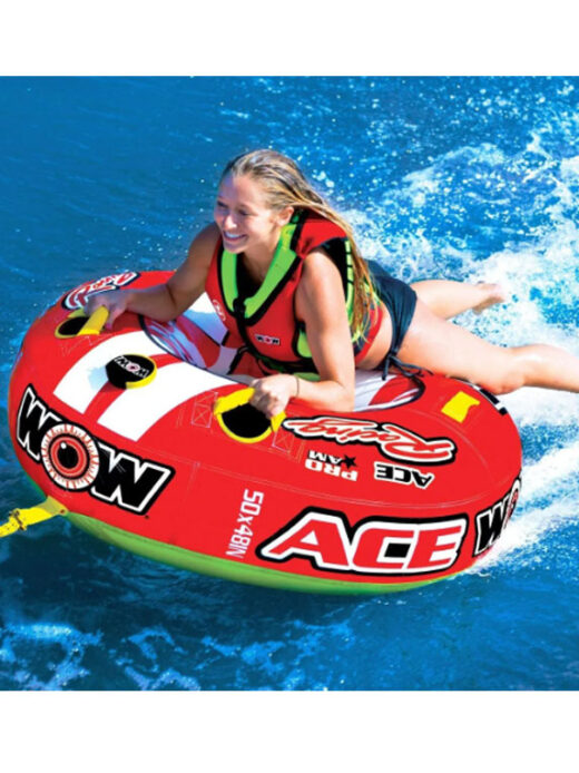 Juego Inflable De Arrastre Wow Ace 1p Lancha - Imagen 2
