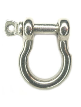 Grillete Corazon acero inox