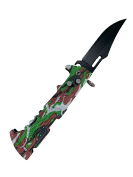 Navaja automatica camuflada
