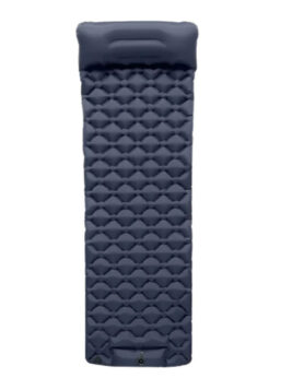 Colchoneta MorGul con almohada autoinflable azul