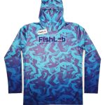 Remera FishLab celeste