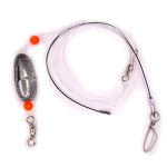 chicote para variada corredizo aceituna 35 con mosqueton