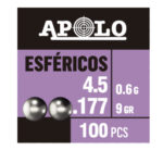 Balines Apolo 4.5mm Esfericos