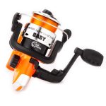 Reel Xfish Baby naranja (para niños)