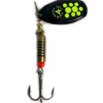 Señuelo Xfish Cucharita Black 10g