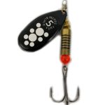 Señuelo Xfish Cucharita Black 15g