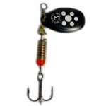 Señuelo Xfish Cucharita Black 6g