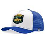 Gorra Payo exagono Dorado azul