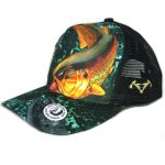 Gorra BKF Dourado con verde