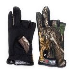 Guantes 3 dedos camu