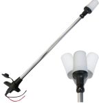 Mastil Easterner desmontable con luz y base