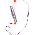 chicote para variada corredizo palito 45 con anzuelo