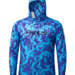 Remera FishLab celeste