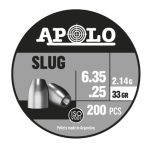 Balines Apolo 6.35mm Slug 33g