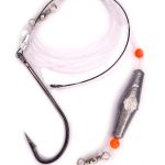 chicote para surubi corredizo palo 35 con anzuelo