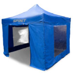 Gazebo Spinit Elite III acero azul