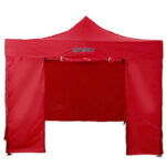 Gazebo Spinit Elite III acero rojo
