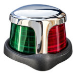 Luz de proa bicolor bronce