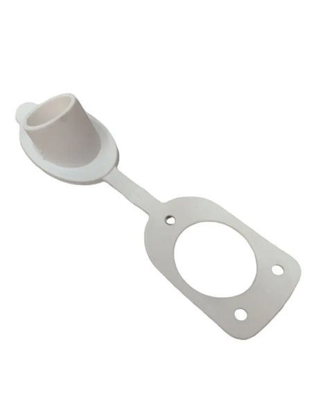 tapa goma posa caña Tapa de goma para posa caña Rossi blanco - Imagen 1